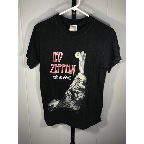 Vintage Led Zeppelin Shirt Adult SM Hermit Stairway To Heaven Parking lot Boot - Picture 1 of 5